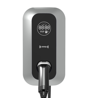 Durable 7kW Outdoor AC EV Charger with IP65 Enclosure and Pedestal Mount Option