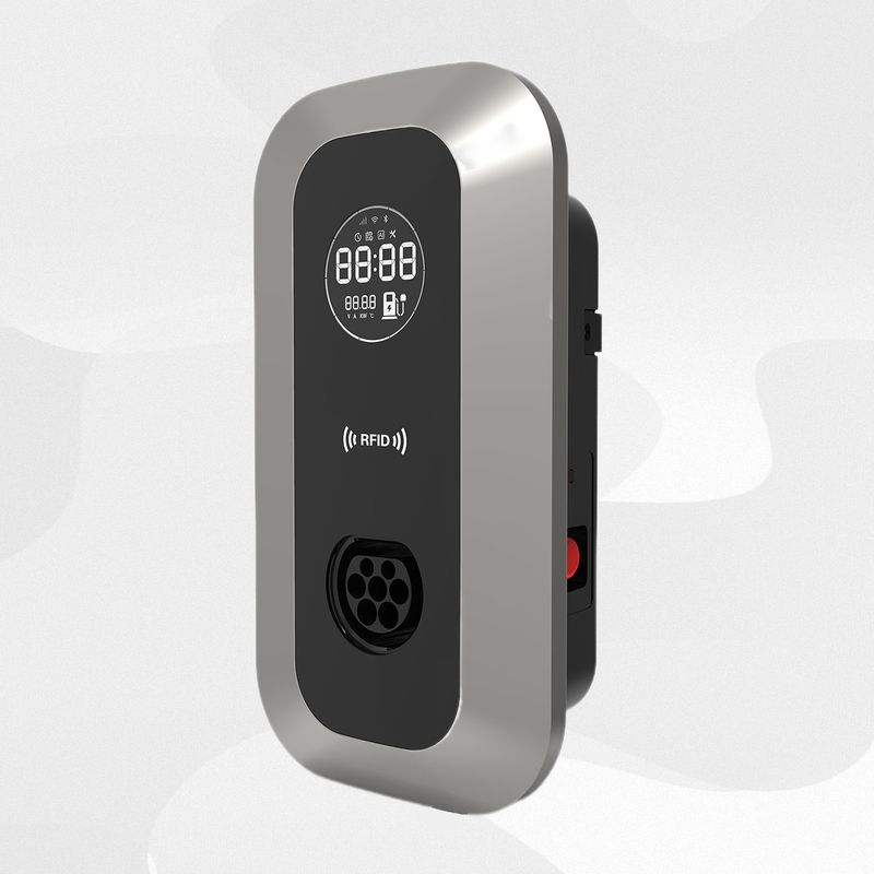 High-Tech 7kW AC EV Charging Station with Advanced Safety and Bluetooth Connectivity