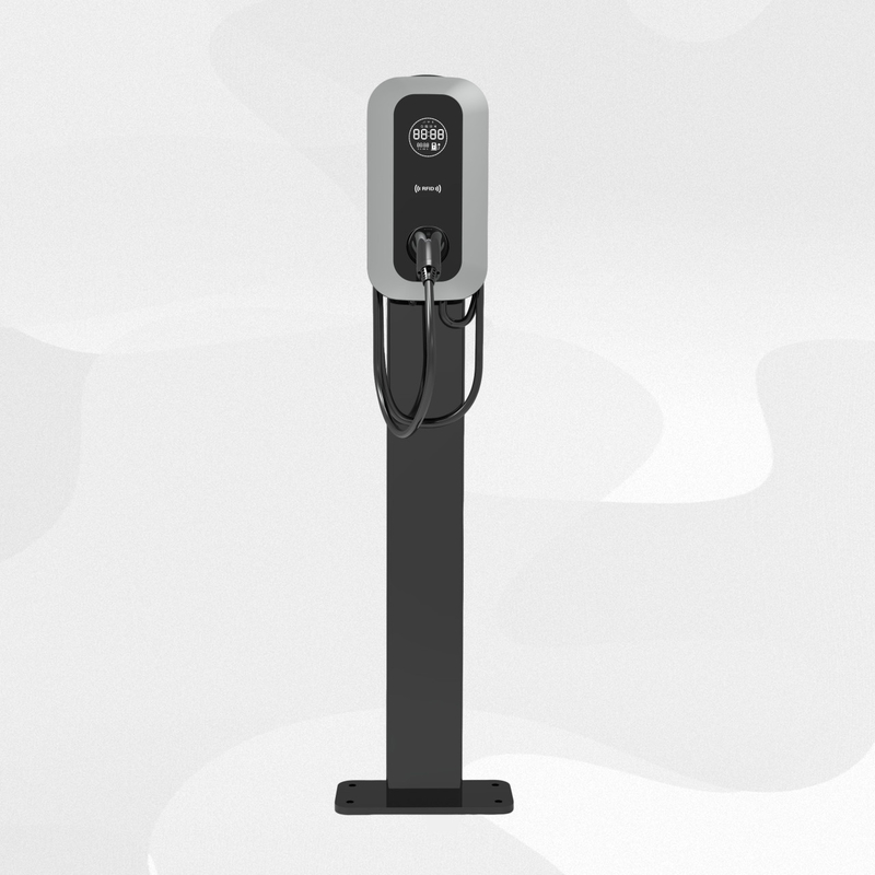 Modern Design 7kW AC EV Charging Station for Home and Business Bluetooth and Wi-Fi Connectivity