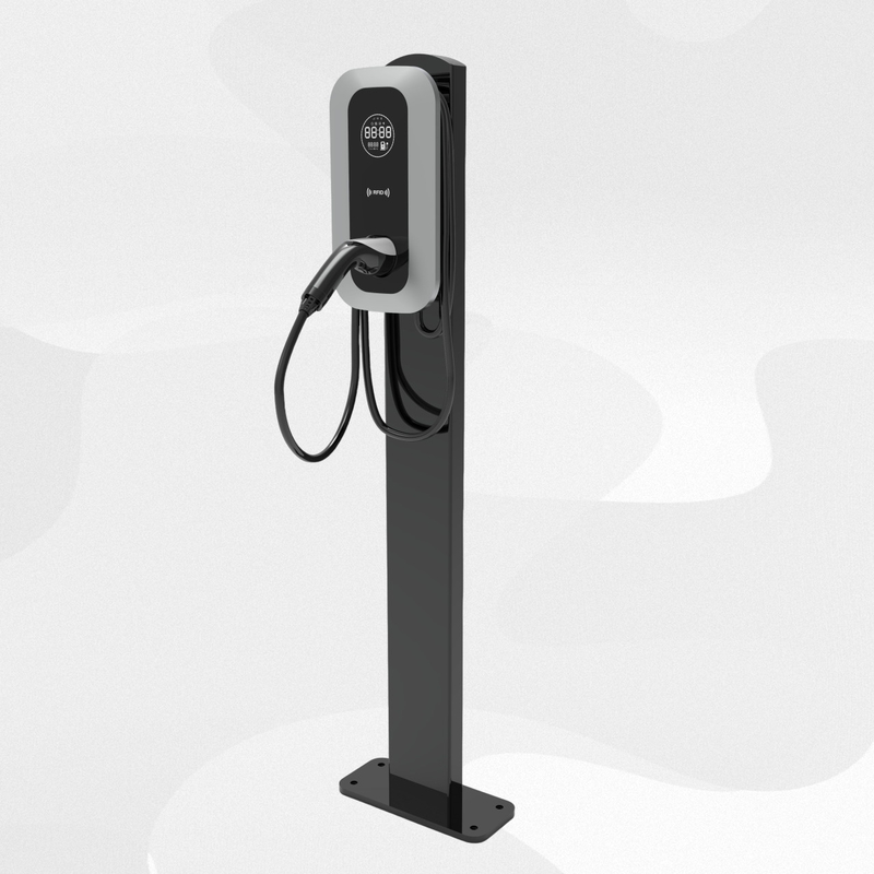 Modern Design 7kW AC EV Charging Station for Home and Business Bluetooth and Wi-Fi Connectivity