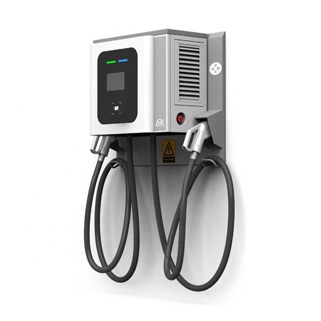 40KW OCPP CCS Chademo RFID 132A Wall Box EV Charger