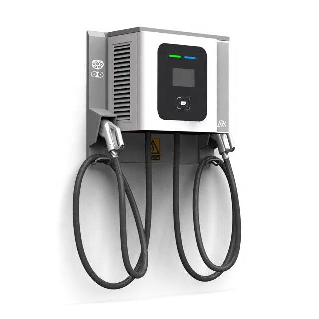 40KW OCPP CCS Chademo RFID 132A Wall Box EV Charger