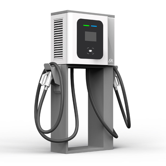 40KW DC Fast EV Charging Station Integrated CCS & CHAdeMO Connectors With OCPP 1.6